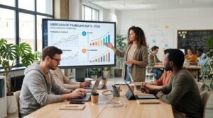 Evolução e estatísticas do mercado de trabalho em TI em 2026